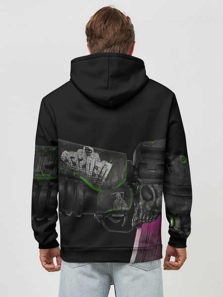 Худи мужской база хлопок / WATCH DOGS