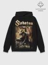 Худи мужской база хлопок / Sabaton