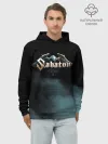 Худи мужской база хлопок / Sabaton
