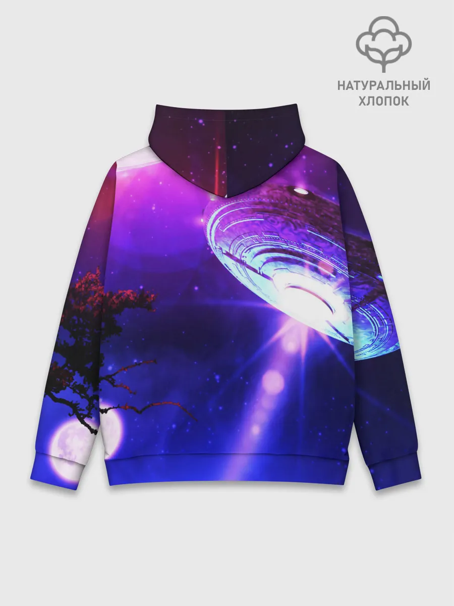 Худи мужской база хлопок / НЛО