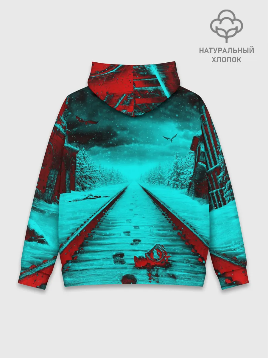 Худи мужской база хлопок / METRO EXODUS