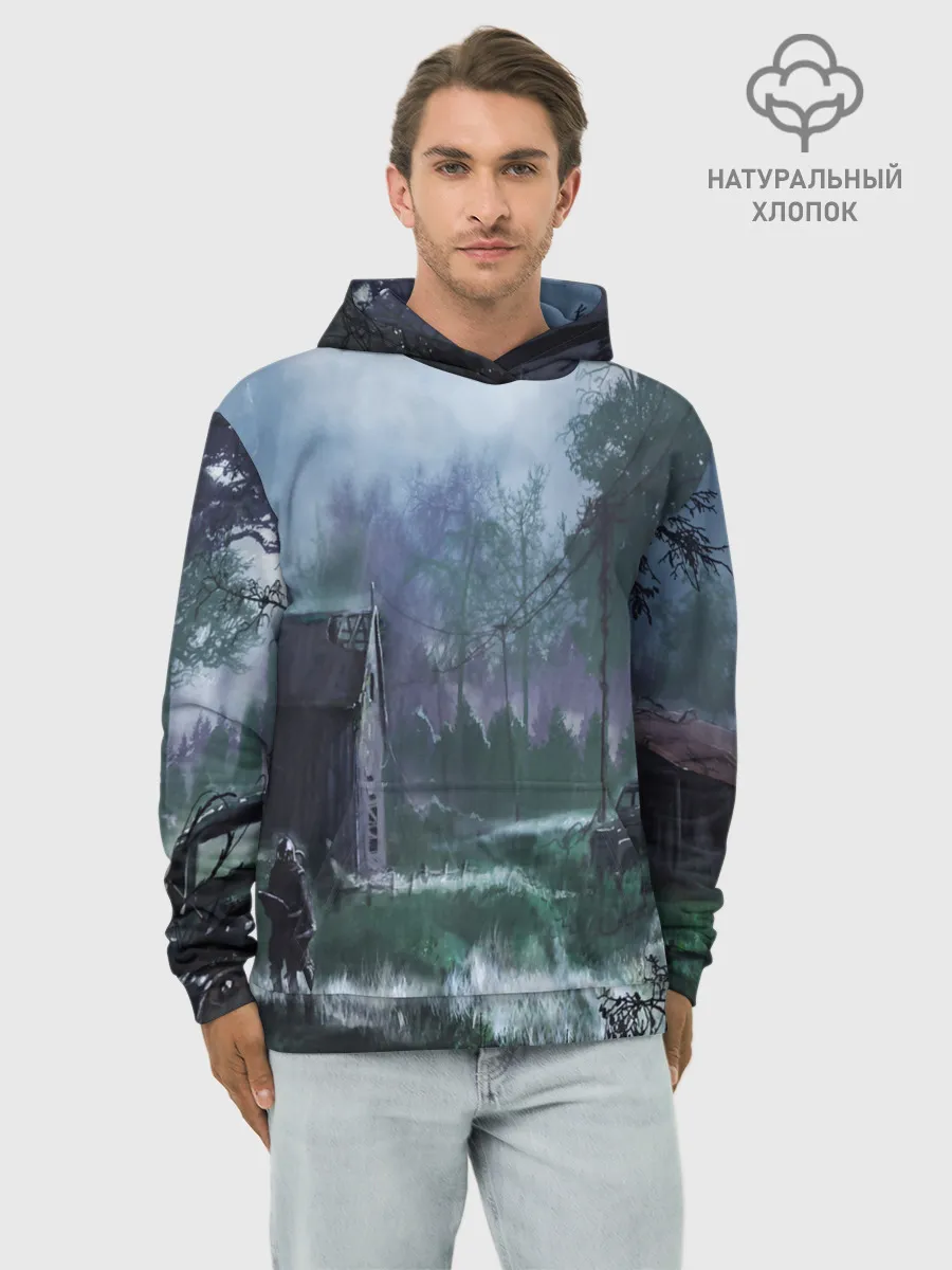 Худи мужской база хлопок / STALKER