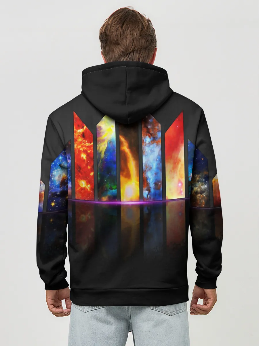 Худи мужской база хлопок / GALAXY