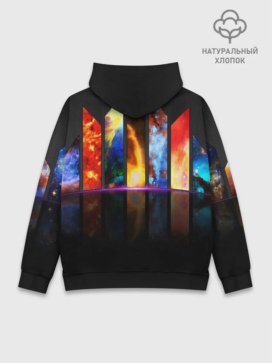 Худи мужской база хлопок / GALAXY