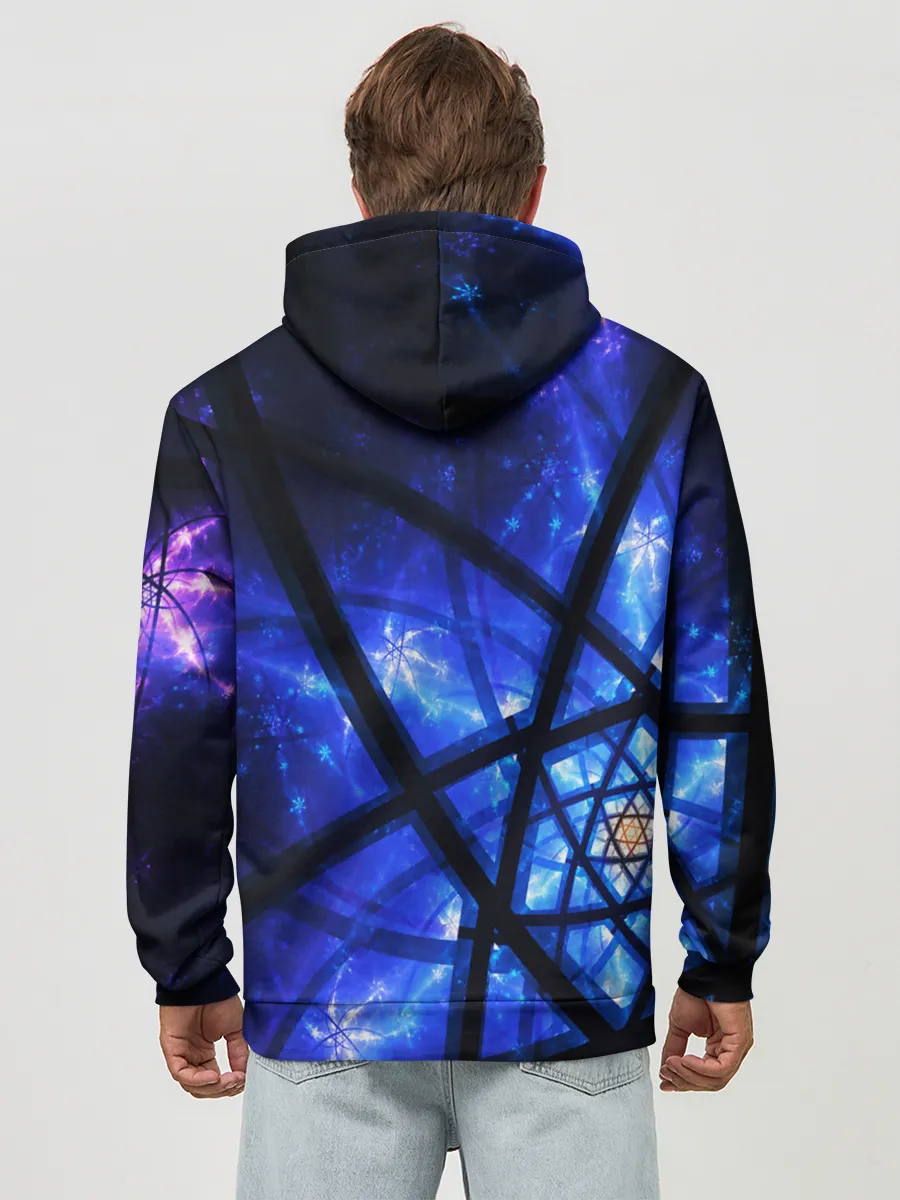 Худи мужской база хлопок / SPACE PSY