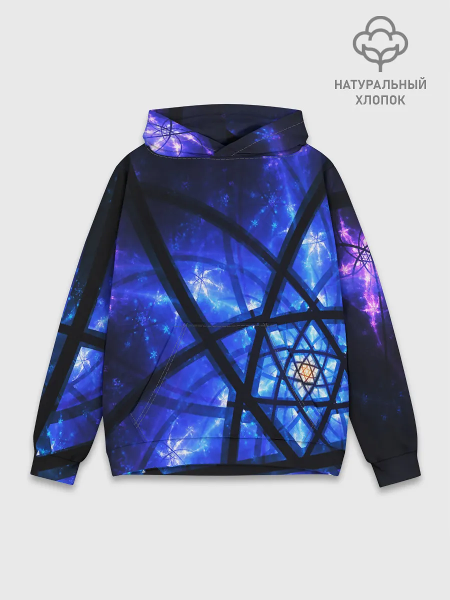 Худи мужской база хлопок / SPACE PSY