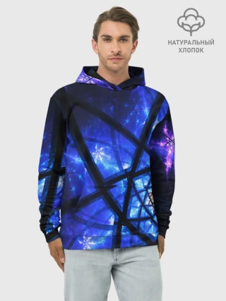 Худи мужской база хлопок / SPACE PSY