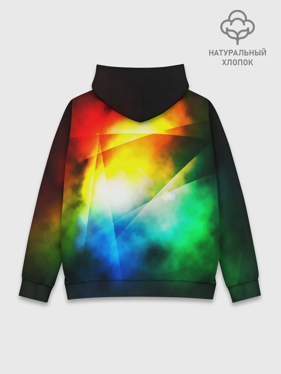Худи мужской база хлопок / КРАСКИ КОСМОСА