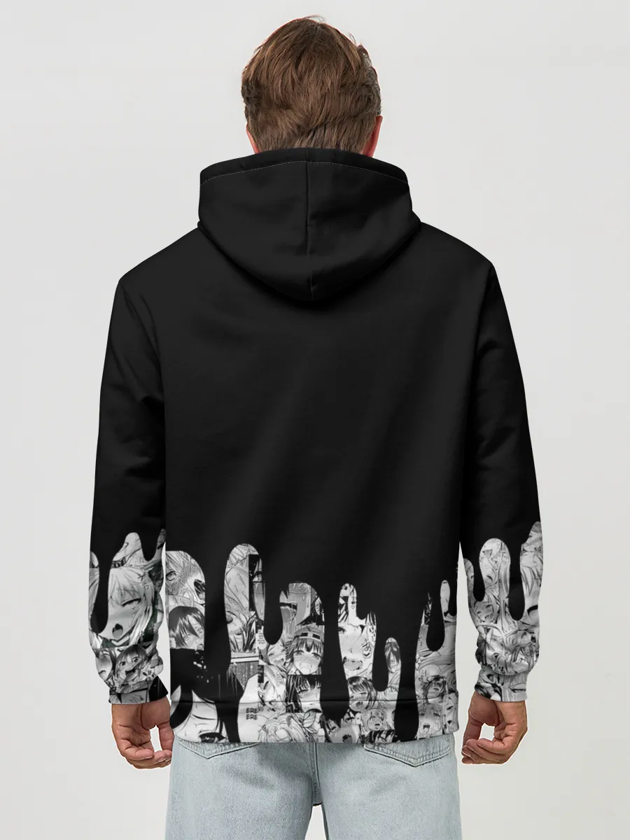 Худи мужской база хлопок / Японская анимация