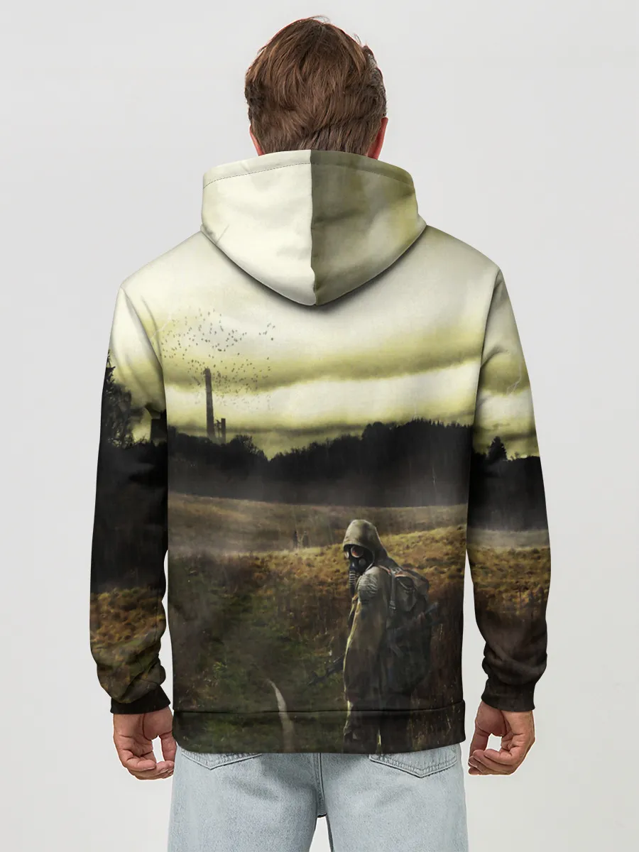 Худи мужской база хлопок / STALKER