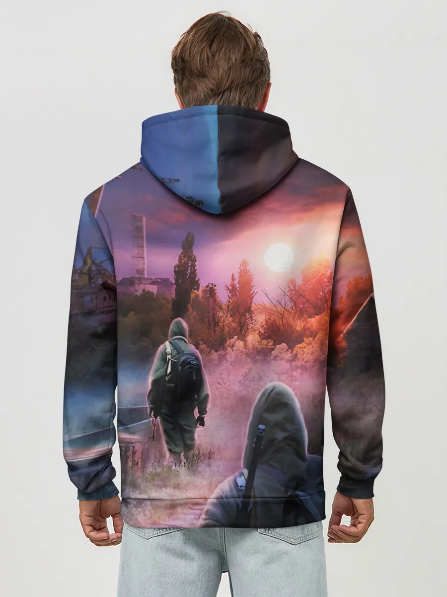 Худи мужской база хлопок / STALKER