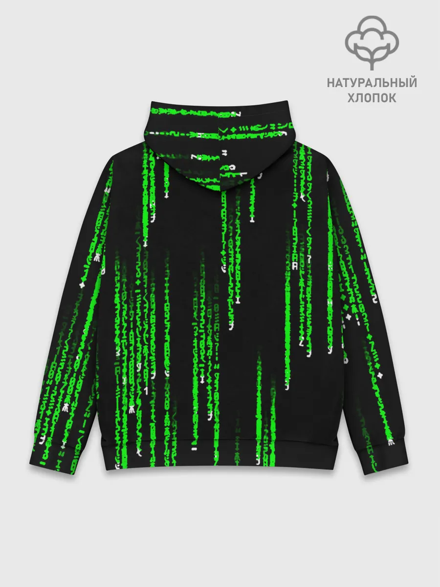 Худи мужской база хлопок / МАТРИЦА