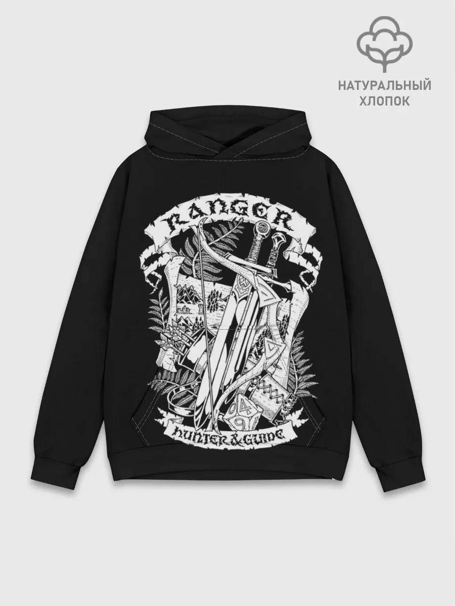 Худи мужской база хлопок / Ranger