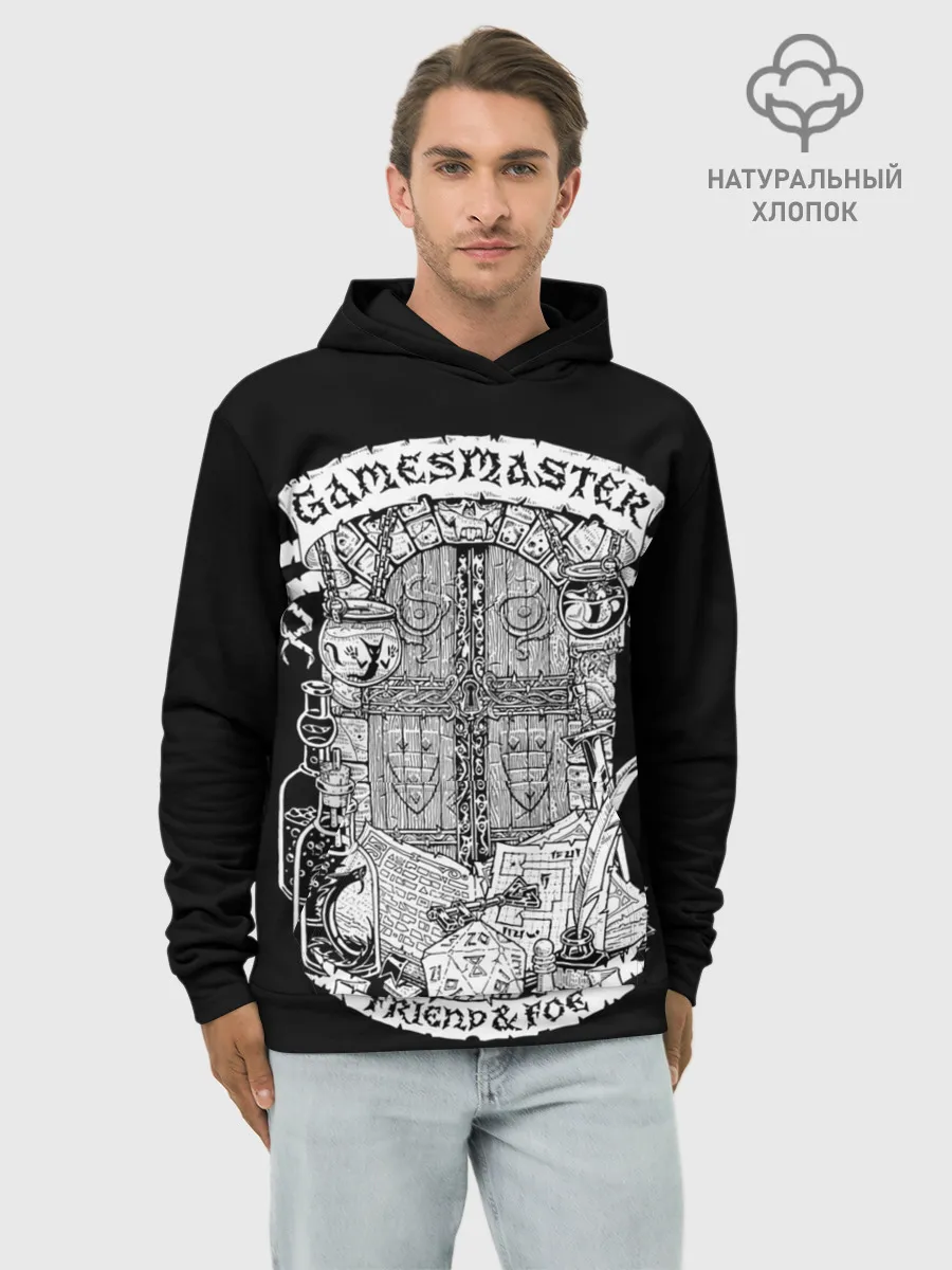 Худи мужской база хлопок / Gamesmaster