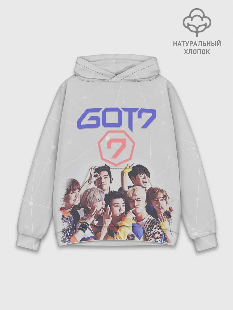 Худи мужской база хлопок / Got7