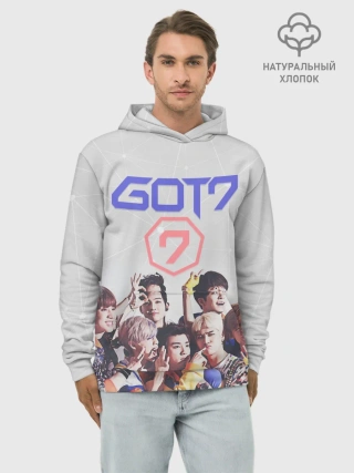 Худи мужской база хлопок / Got7