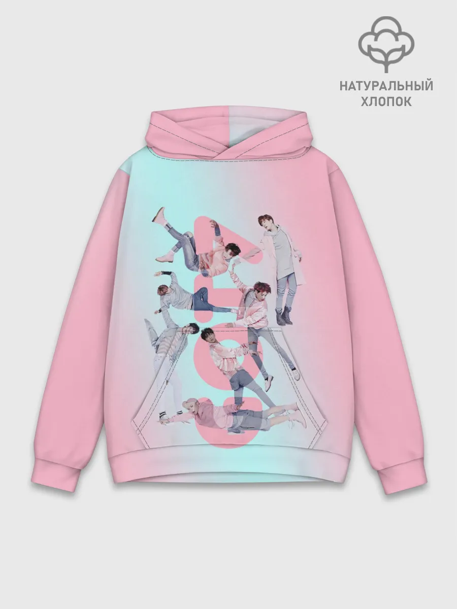 Худи мужской база хлопок / GOT7