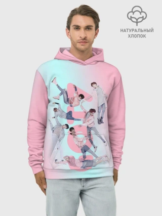 Худи мужской база хлопок / GOT7