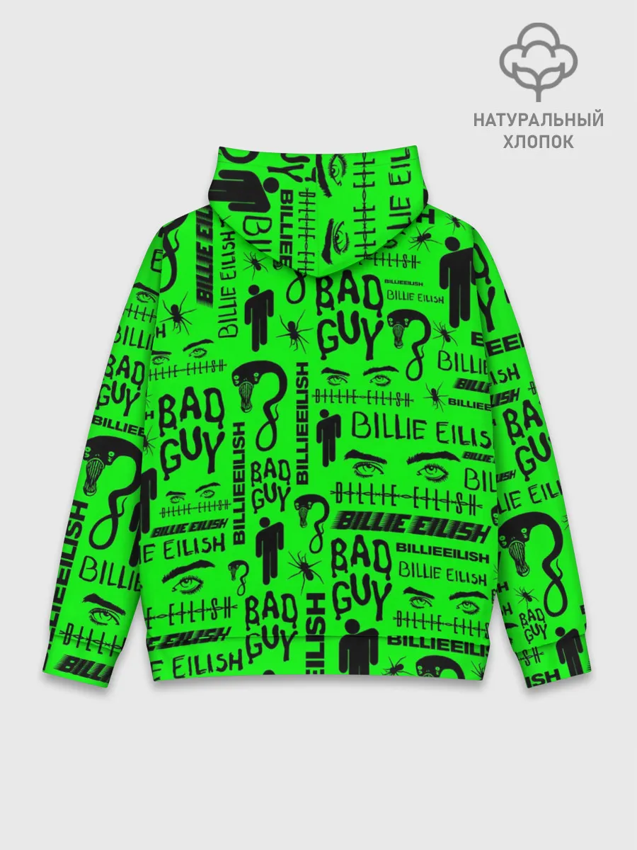 Худи мужской база хлопок / BILLIE EILISH