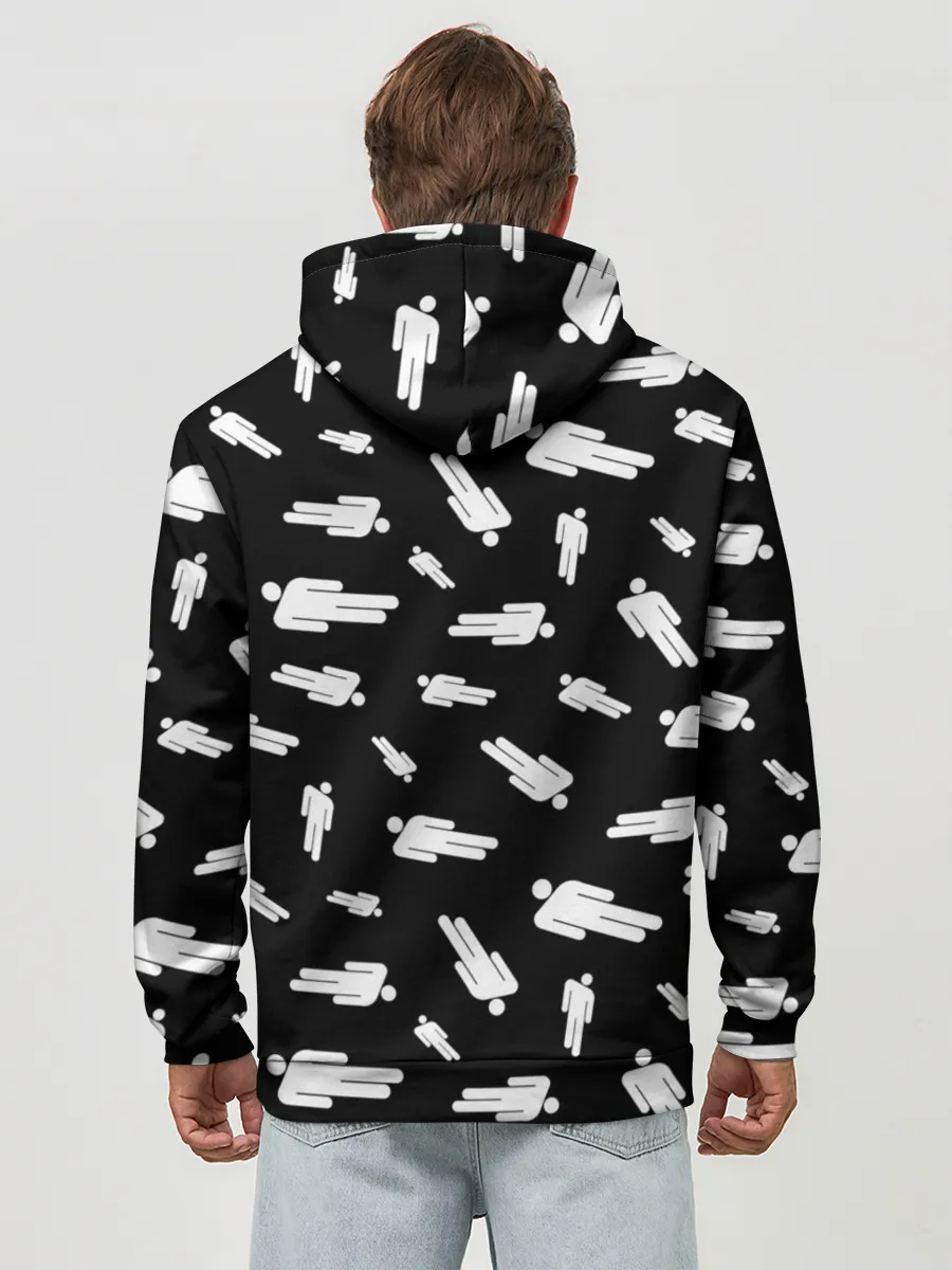 Худи мужской база хлопок / BILLIE EILISH - Blohsh