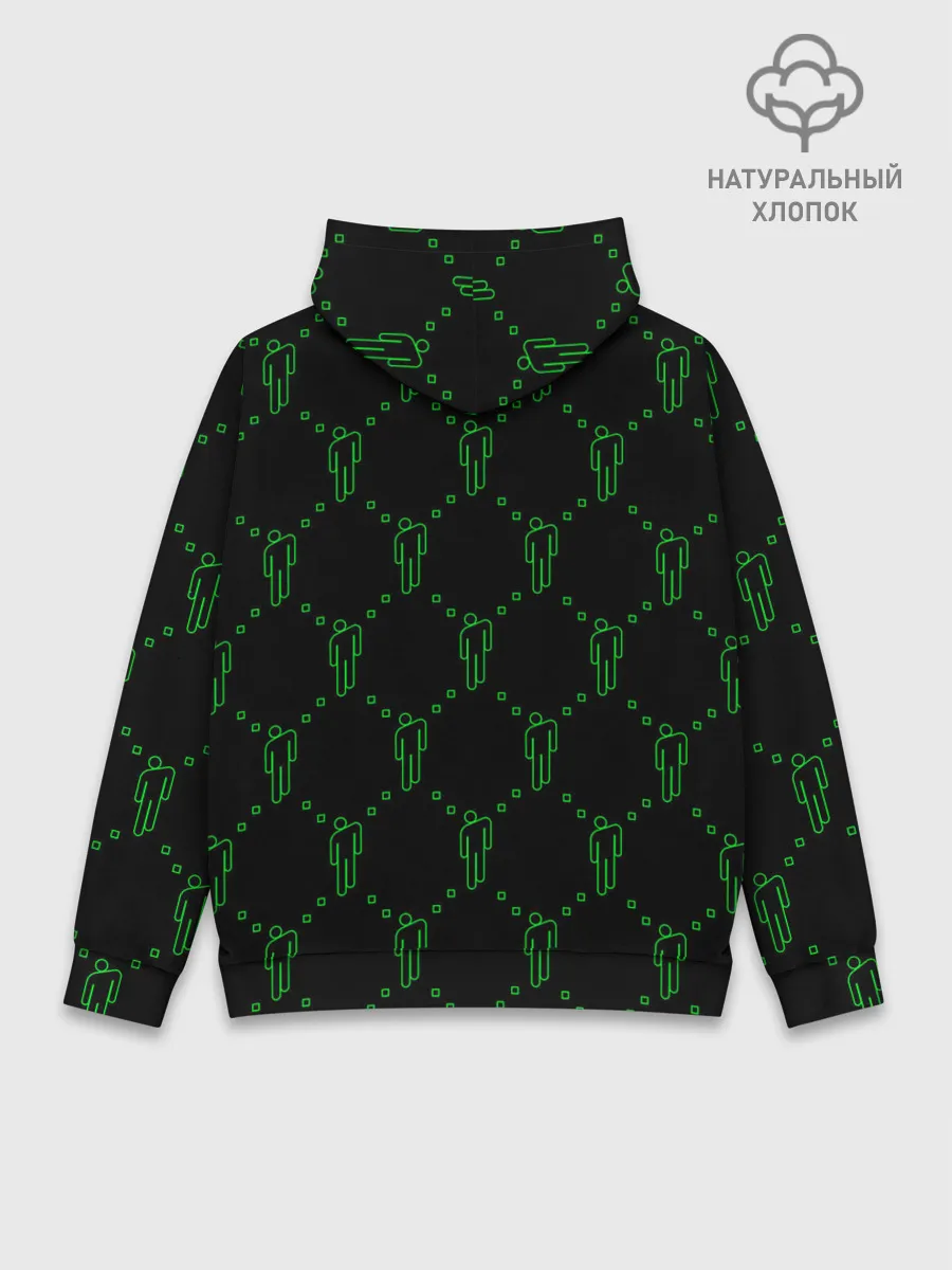 Худи мужской база хлопок / BILLIE EILISH - Blohsh