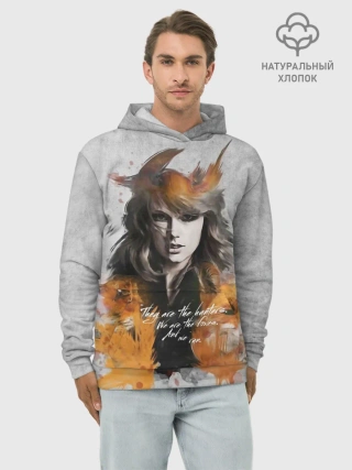 Худи мужской база хлопок / Taylor and fox