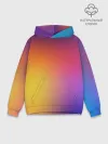 Худи мужской база хлопок / Abstract gradient colors