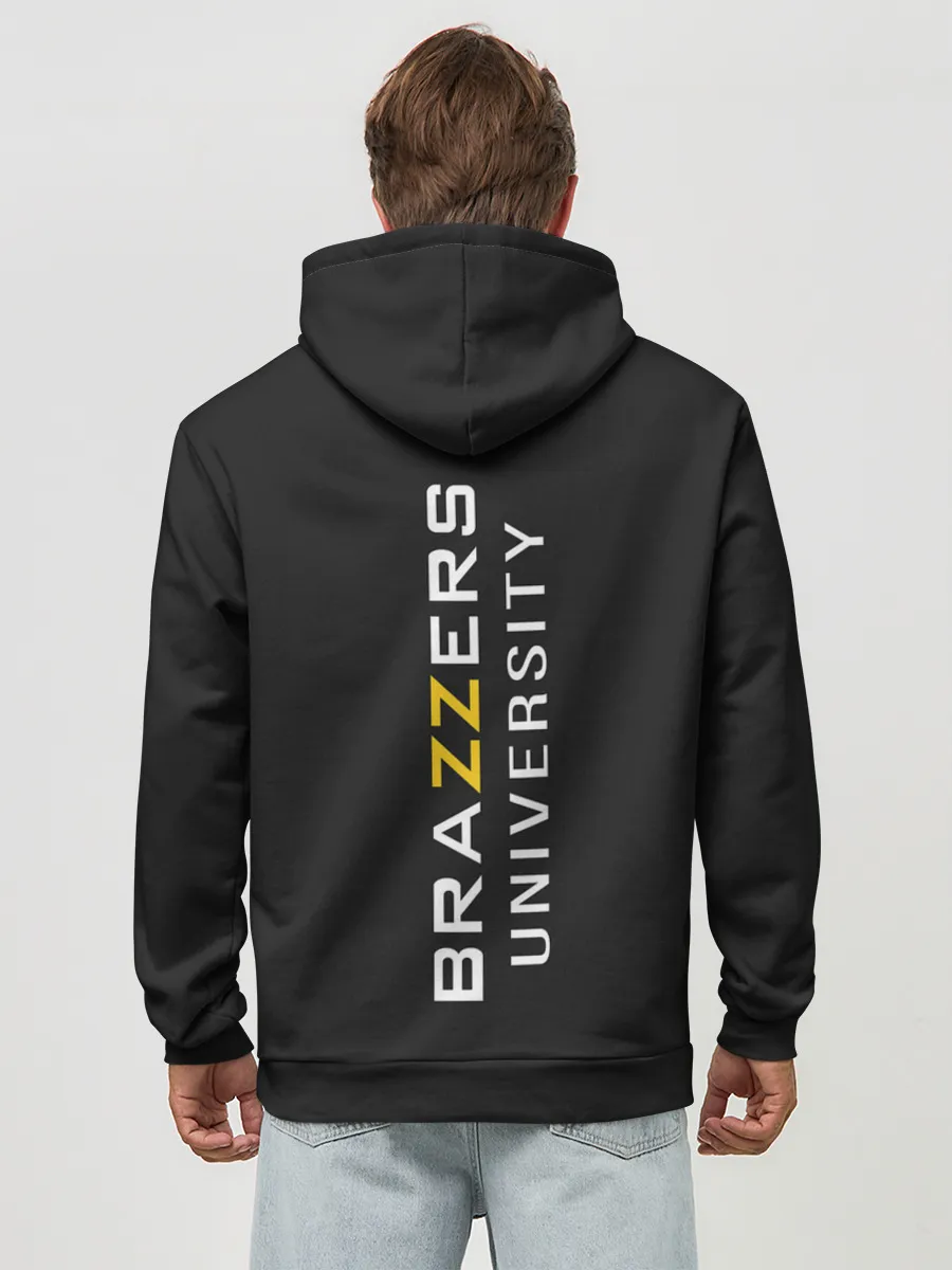 Худи мужской база хлопок / Вrazzers university