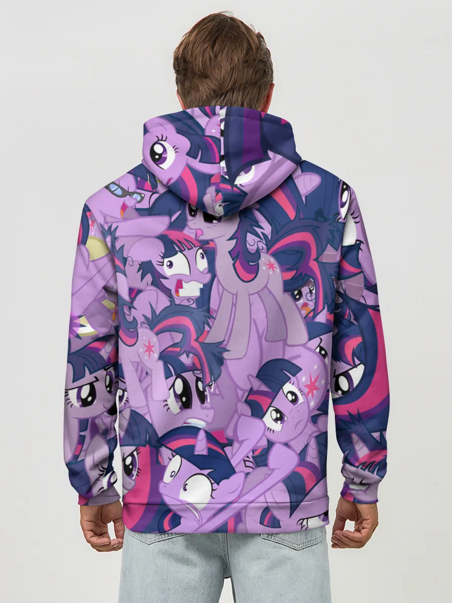 Худи мужской база хлопок / PATTERN PONY