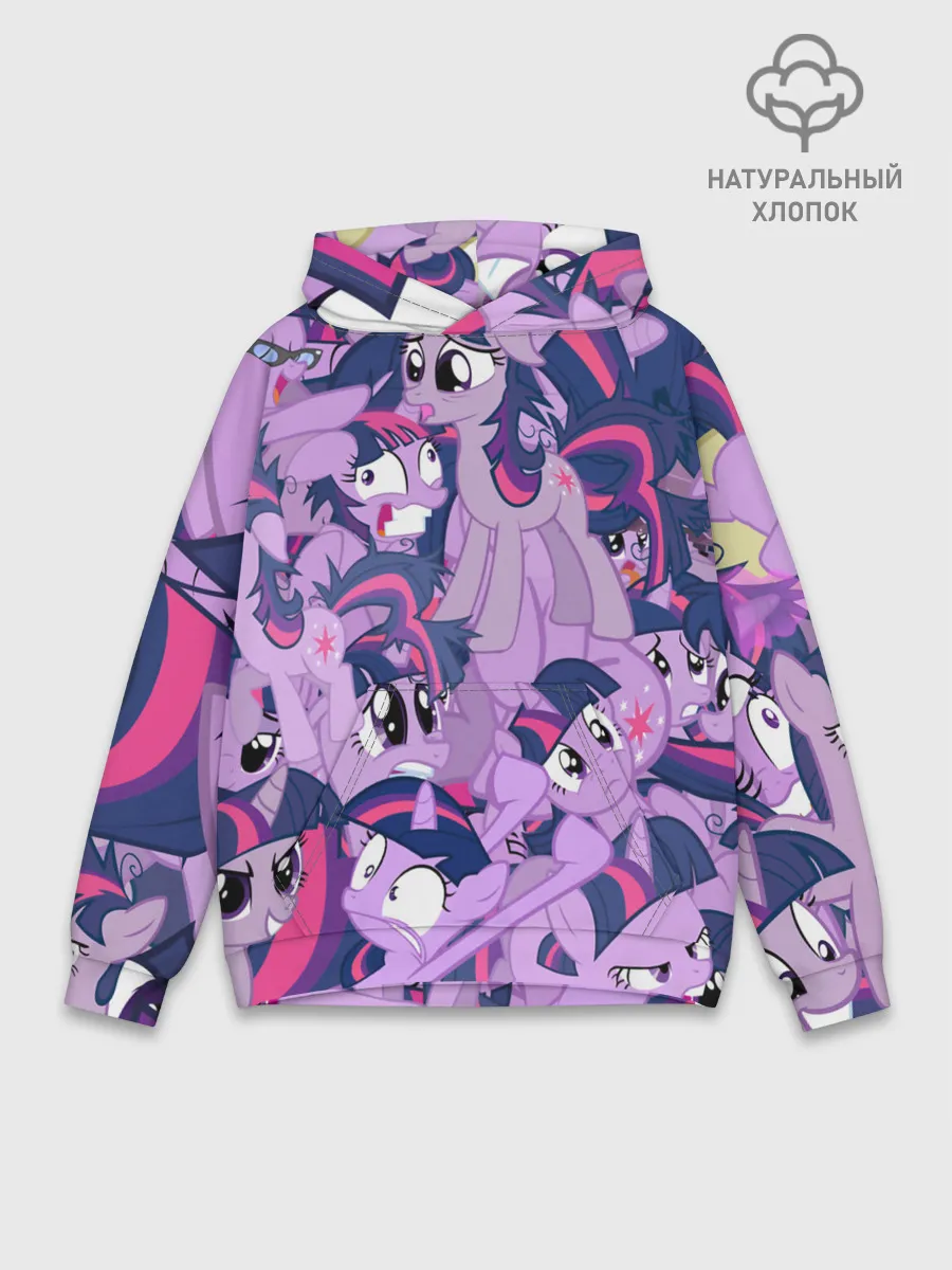 Худи мужской база хлопок / PATTERN PONY