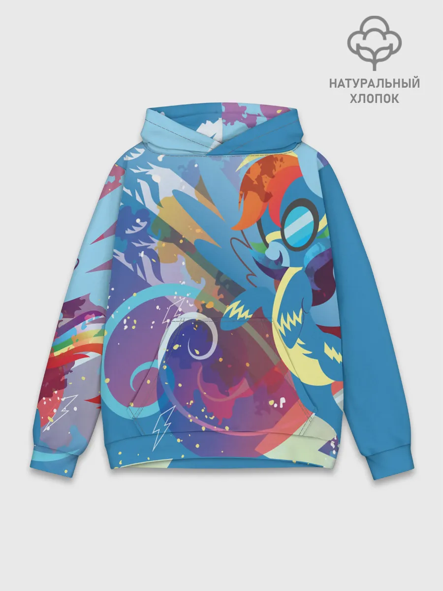 Худи мужской база хлопок / My little Pony