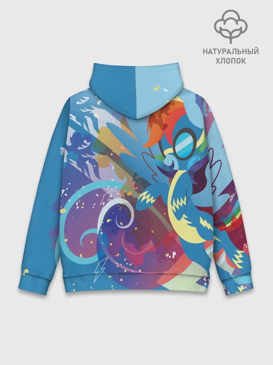 Худи мужской база хлопок / My little Pony