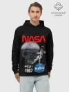Худи мужской база хлопок / Nasa Apollo 1 1967