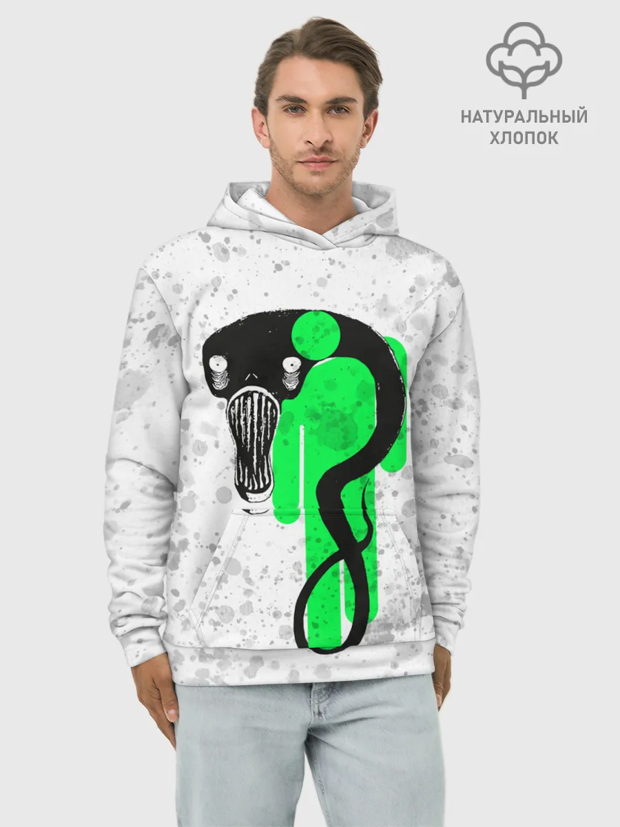 Худи мужской база хлопок / BILLIE EILISH - Blohsh & Ghoul