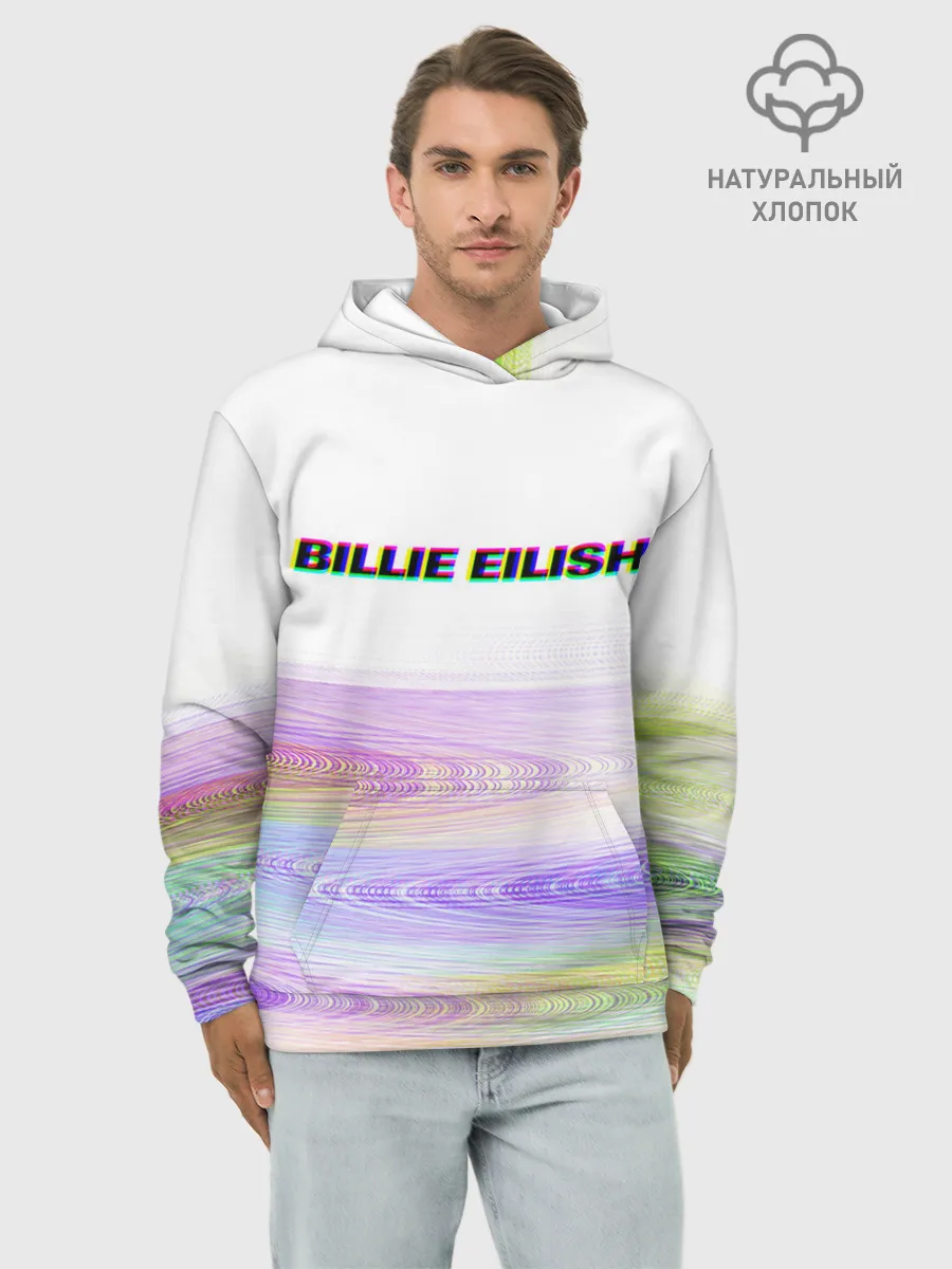 Худи мужской база хлопок / BILLIE EILISH