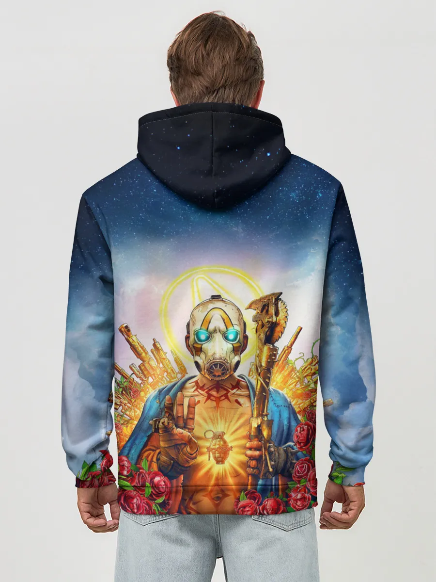 Худи мужской база хлопок / BORDERLANDS 3