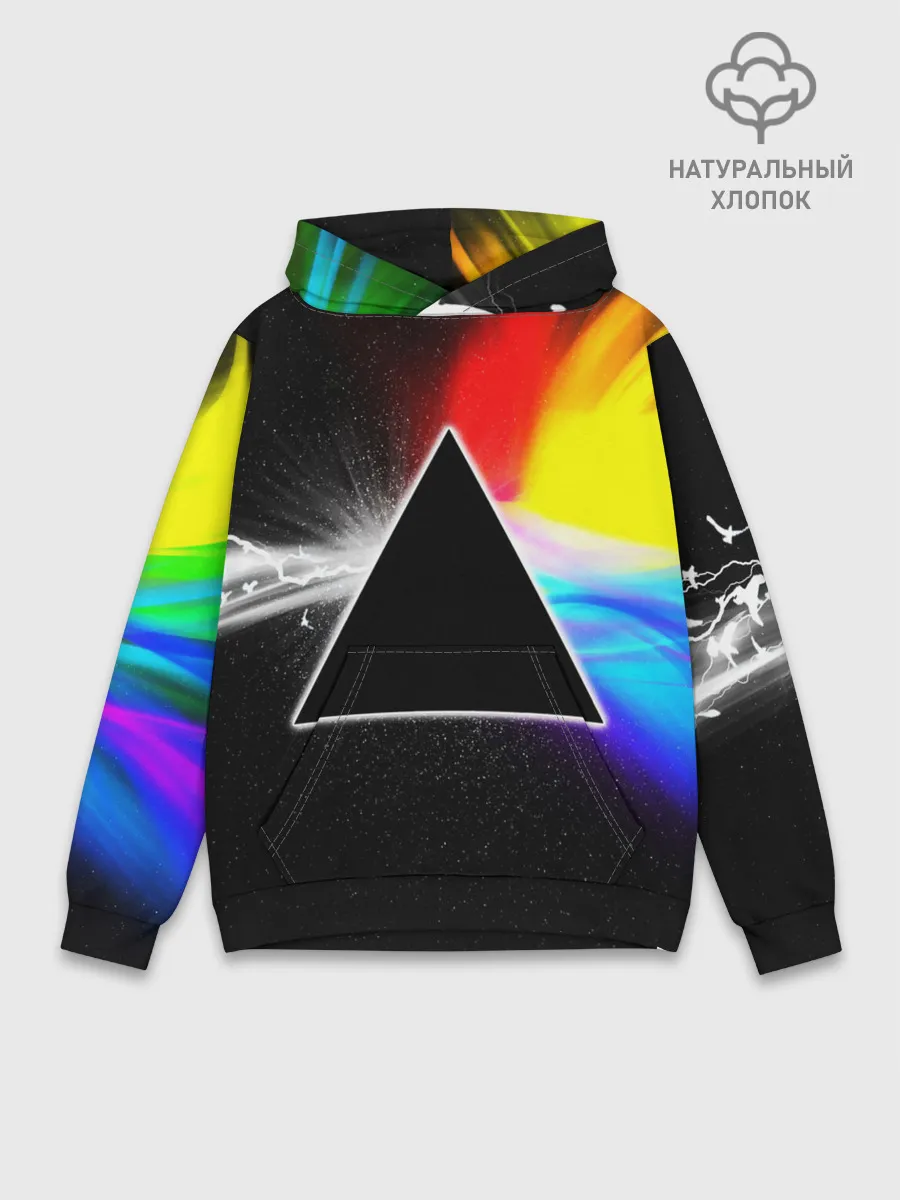 Худи мужской база хлопок / PINK FLOYD