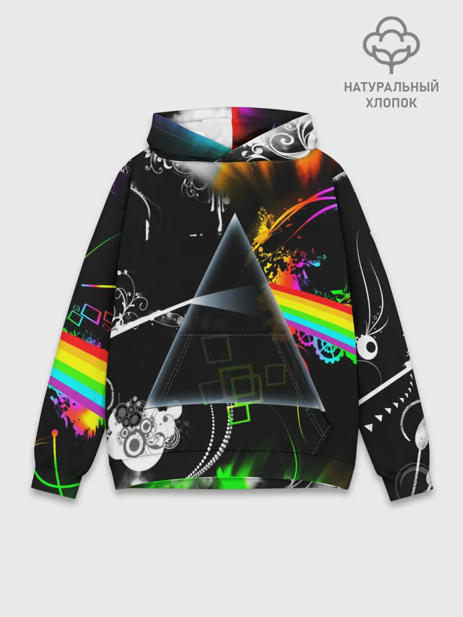 Худи мужской база хлопок / PINK FLOYD