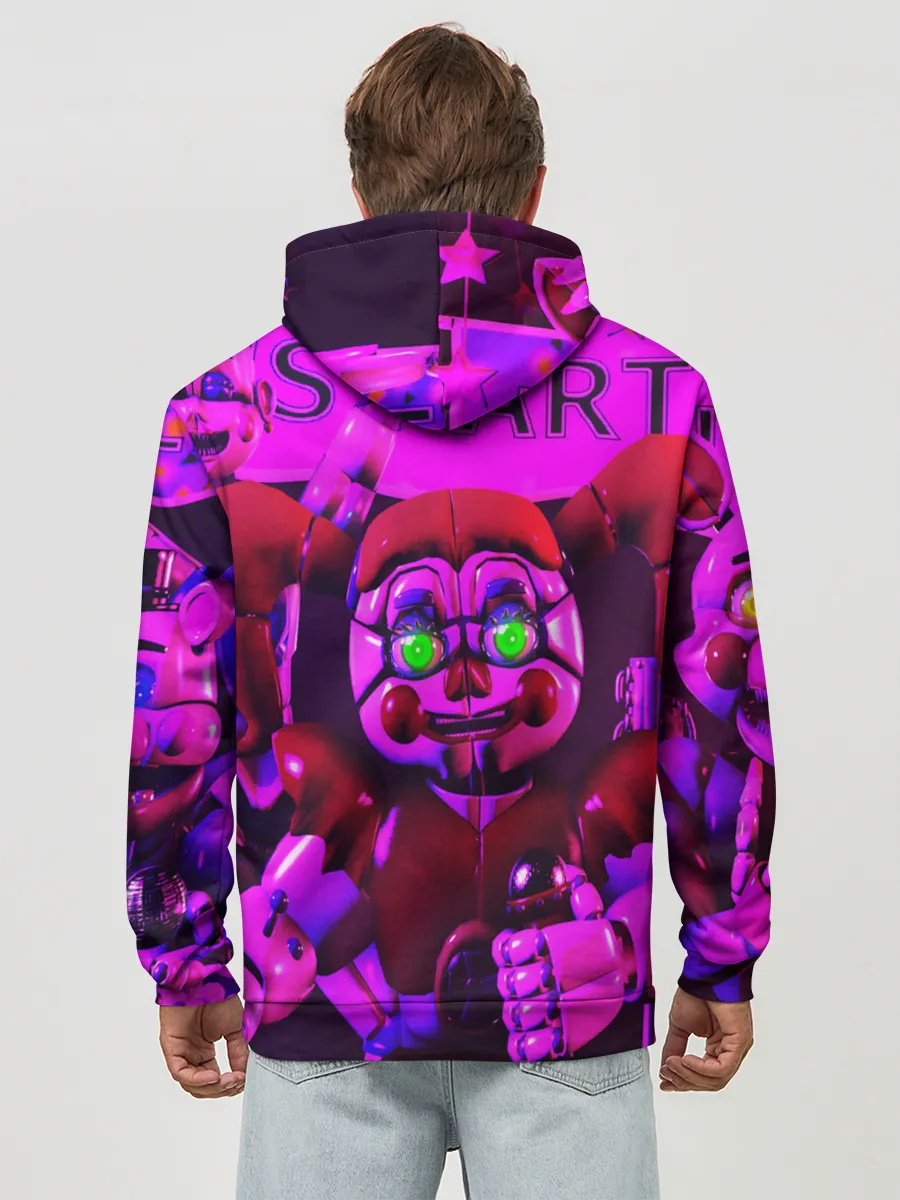 Худи мужской база хлопок / FIVE NIGHTS AT FREDDYS