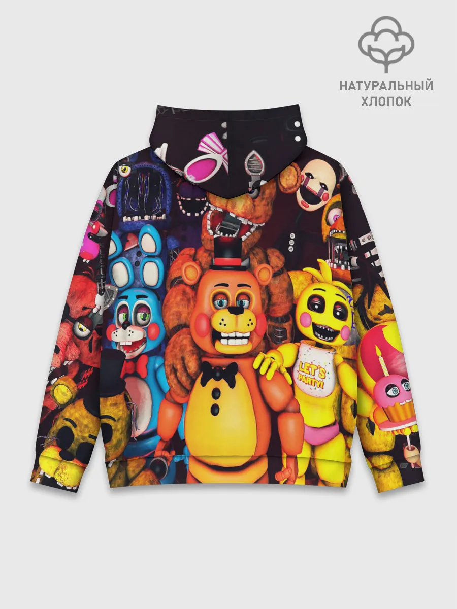 Худи мужской база хлопок / FIVE NIGHTS AT FREDDYS