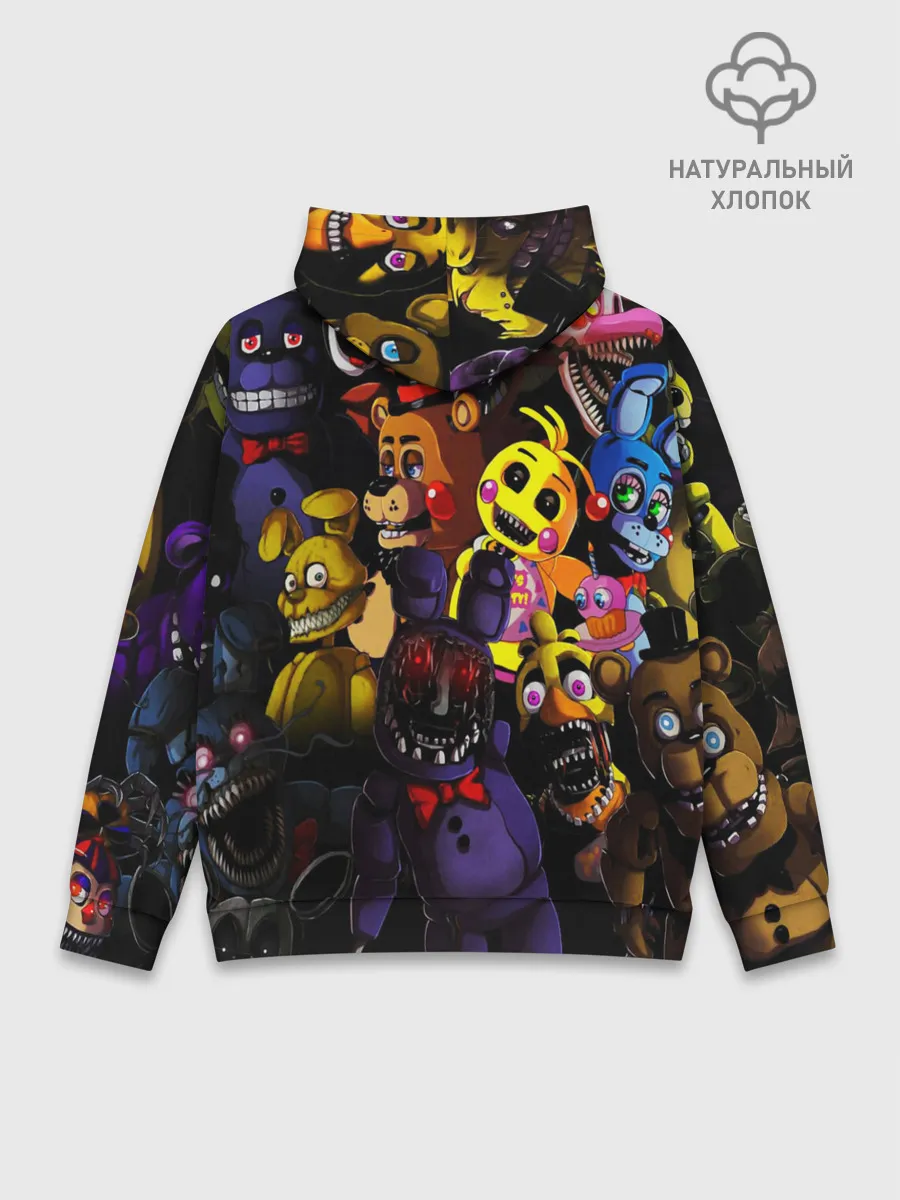 Худи мужской база хлопок / FIVE NIGHTS AT FREDDYS