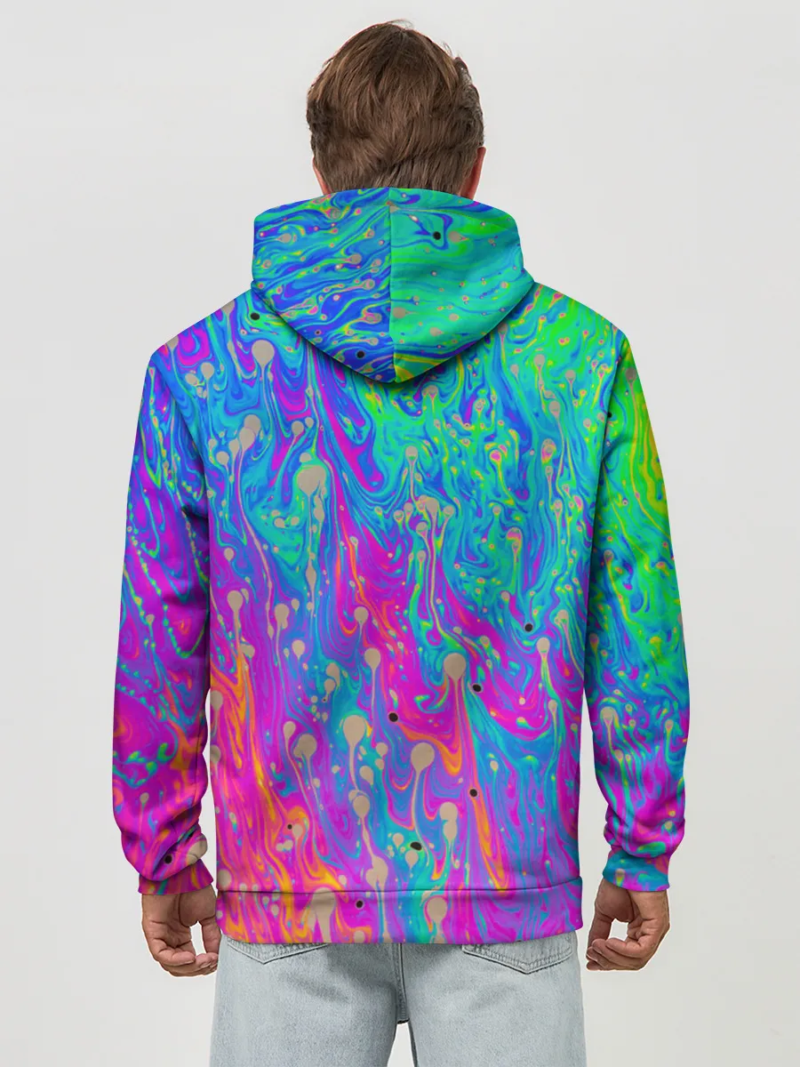 Худи мужской база хлопок / НЕОНОВАЯ ПАЛИТРА