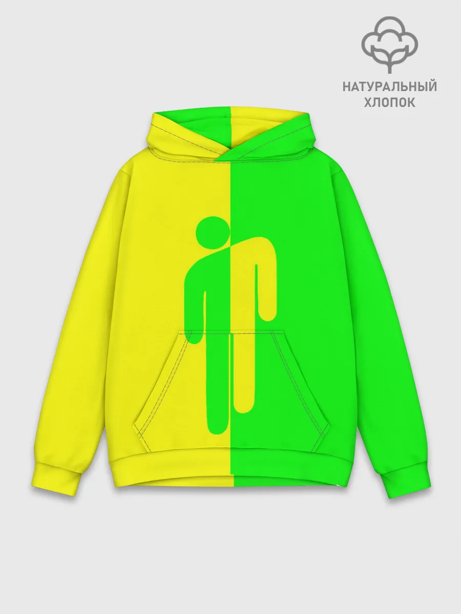 Худи мужской база хлопок / BILLIE EILISH