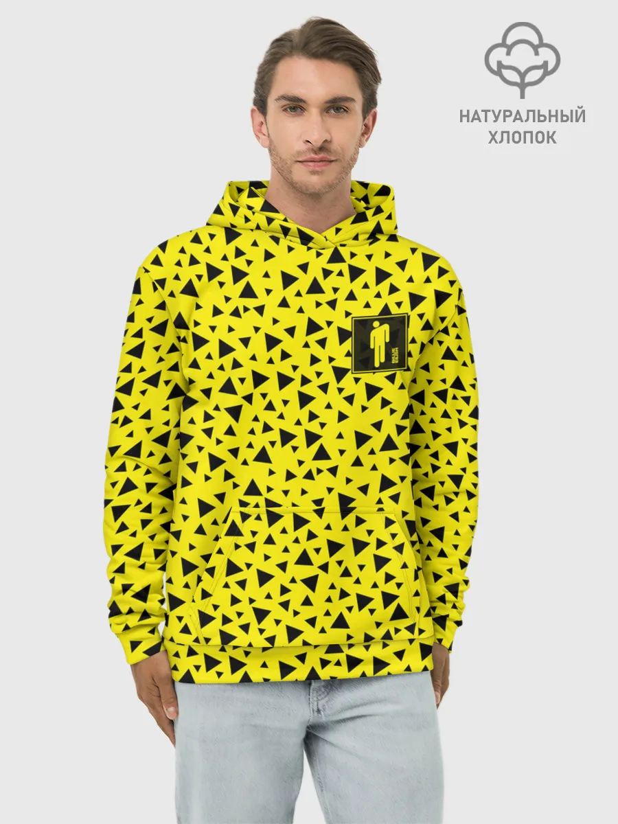 Худи мужской база хлопок / Billie Eilish