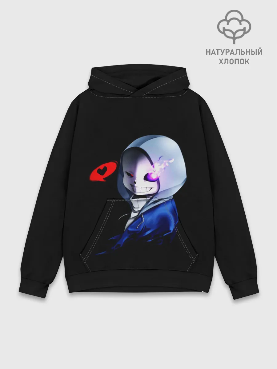 Худи мужской база хлопок / Undertale