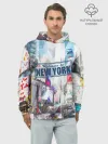 Худи мужской база хлопок / New York