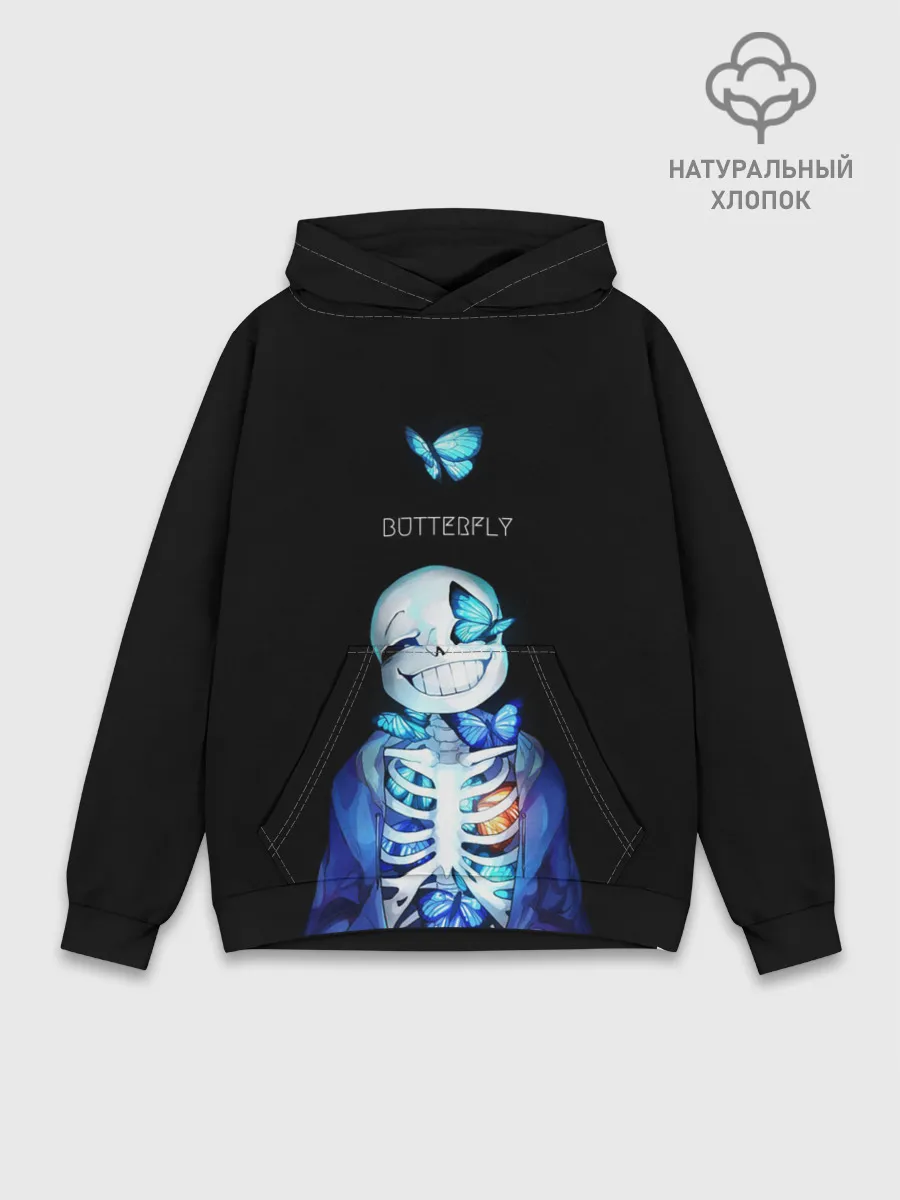 Худи мужской база хлопок / Undertale