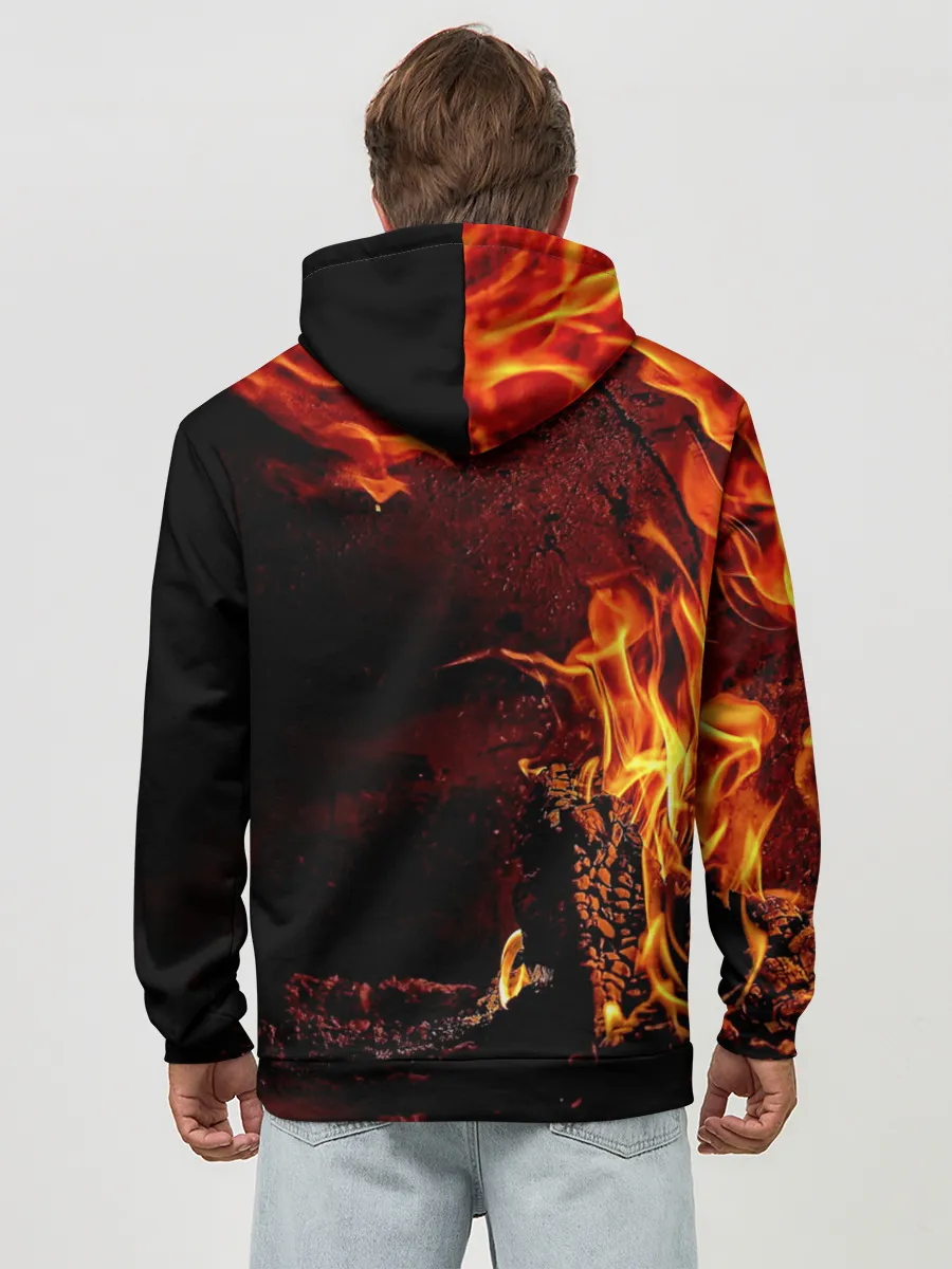 Худи мужской база хлопок / Led Zeppelin