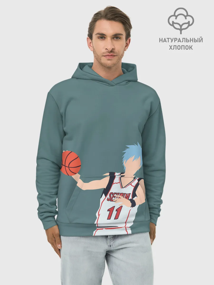 Худи мужской база хлопок / Tetsuya Kuroko