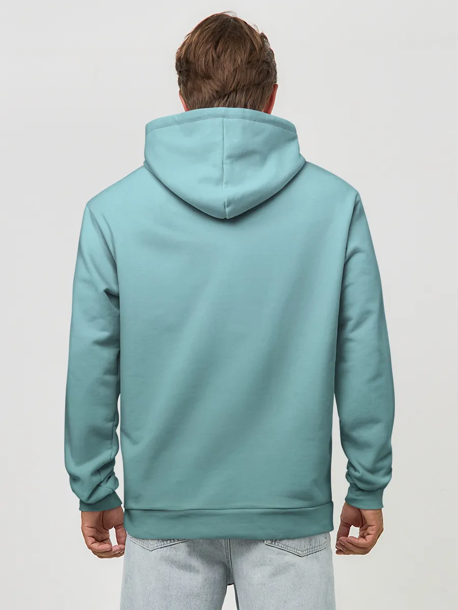 Худи мужской база хлопок / Fishing